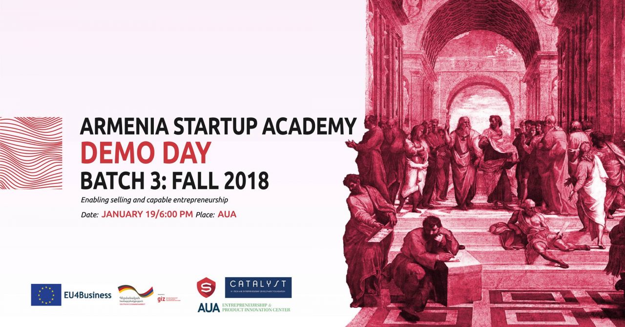Armenia Startup Academy-ի աշնանային ծրագրի ռեզիդենտներն ելույթ կունենան ներդրողների առջև