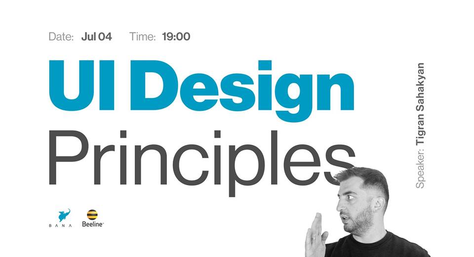 «UI դիզայնի սկզբունքները» թեմայով դասախոսություն