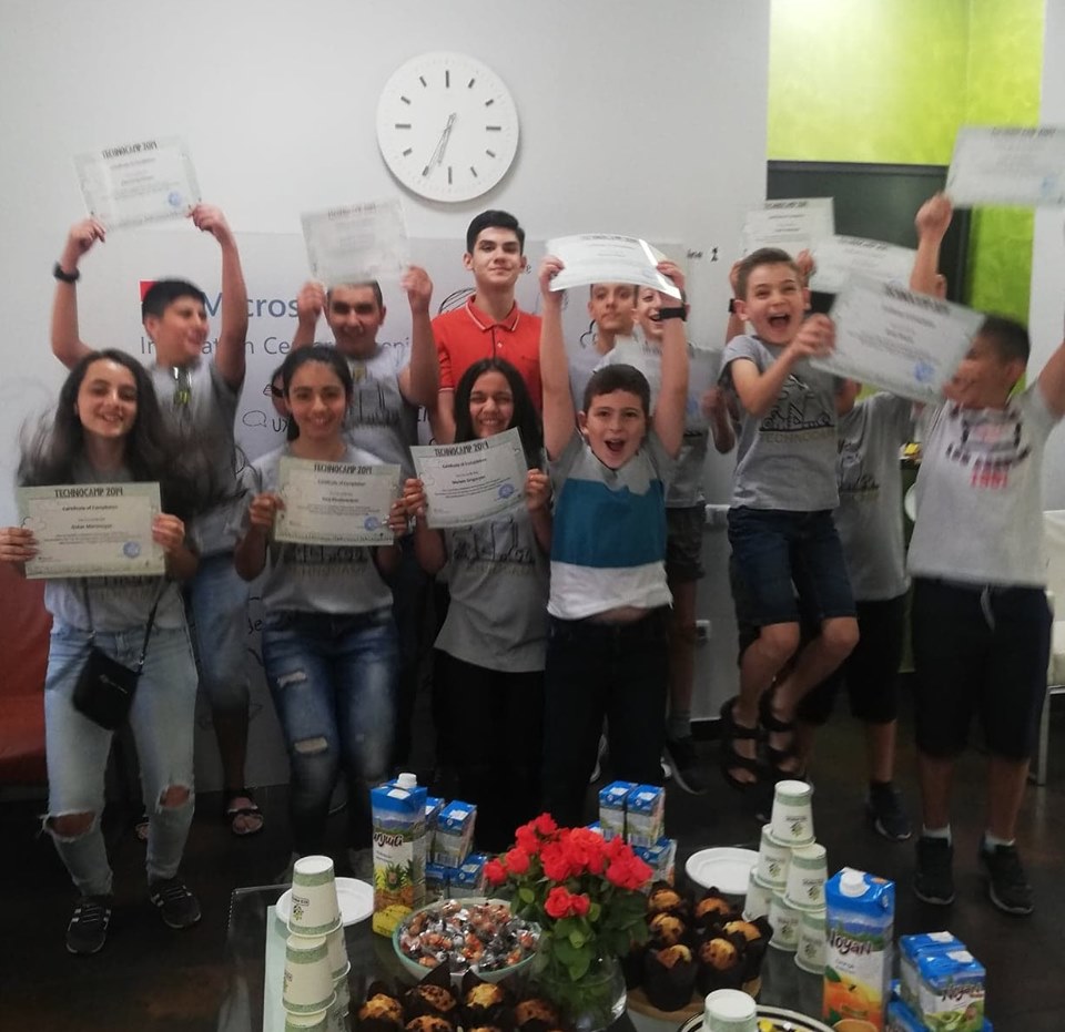 Ավարտվեց Microsoft Innovation Center Armenia-ի տեխնոճամբարը
