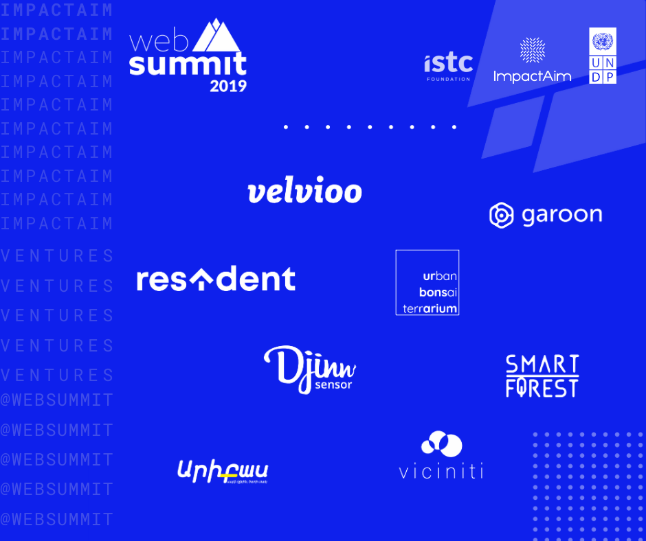 ImpactAim Venture Accelerator-ի լավագույն 8 ստարտափները մասնակցելու են WebSummit 2019 համաժողովին