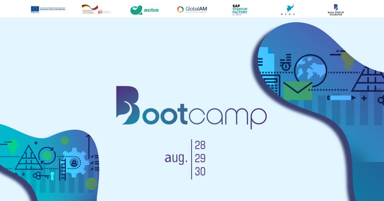 Եռօրյա BANA Bootcamp՝ նոր ձևավորվող ստարտափերի և փորձառու մասնագետների համար