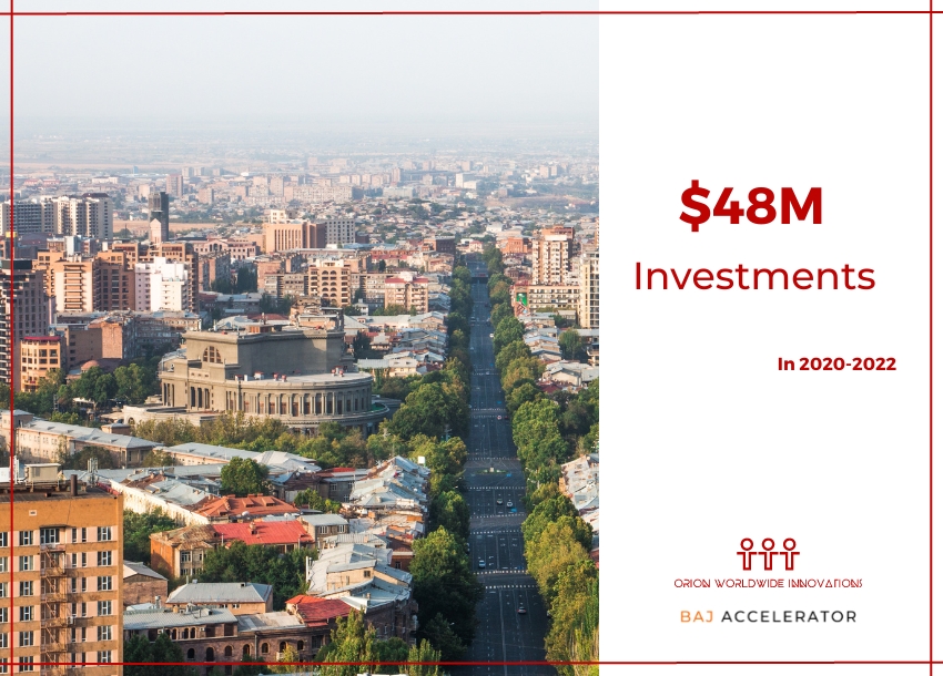 48 միլիոն դոլարի ներդրումներ հայկական ստարտափներում՝ Օրիոնի աջակցությամբ 