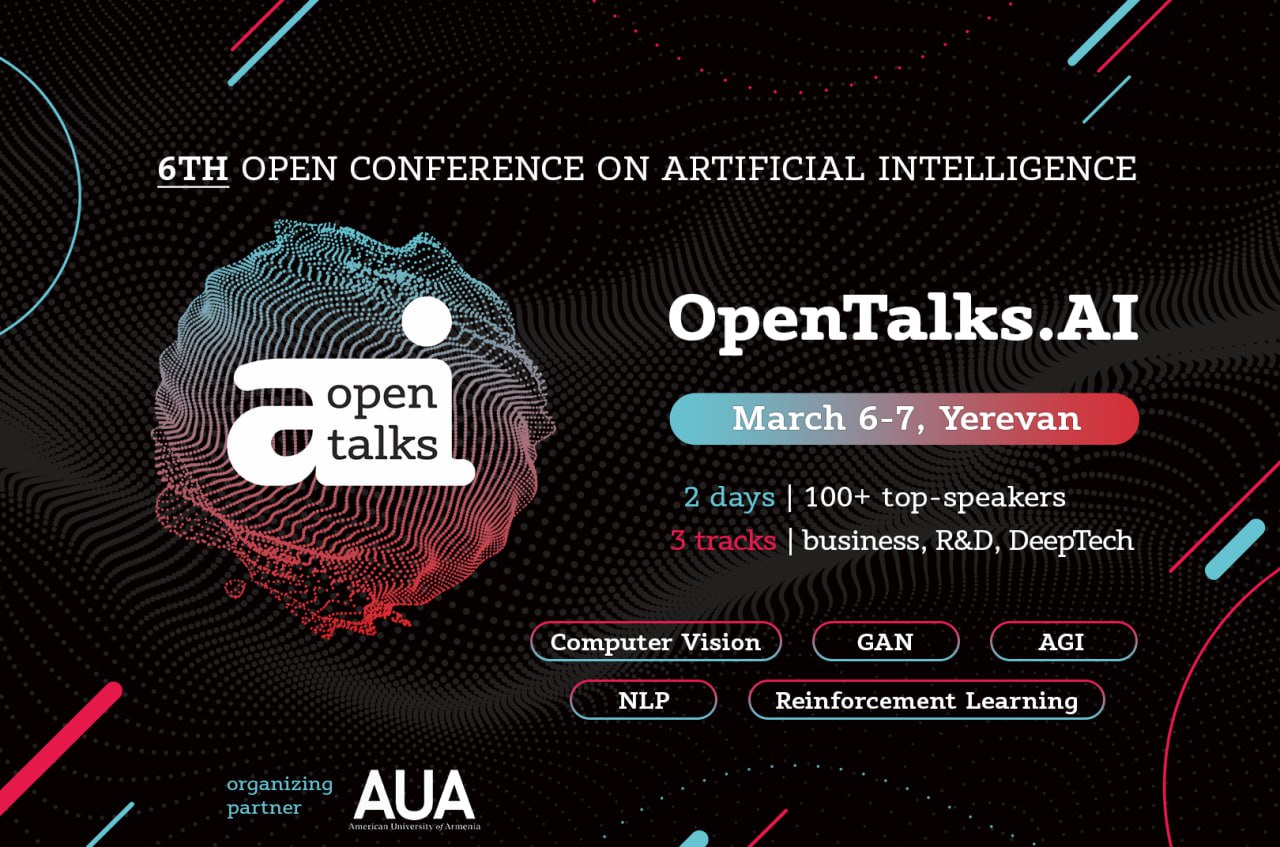 OpenTalsk.AI-ը տեղի կունենա մարտի 6-7-ը